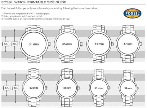 fossil watch batteries size